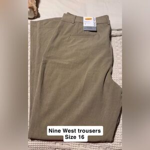 Nine West Tan Trousers